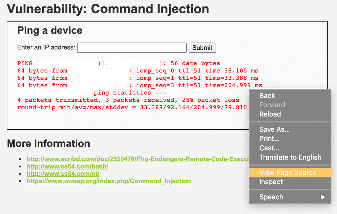 Command Injection